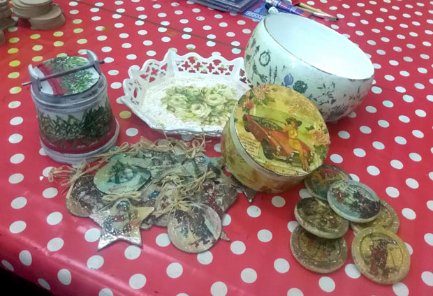 Oткривали тајне декупажа